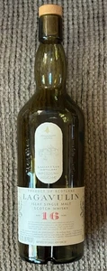 Lagavulin 16 Year Old Islay Single Malt Scotch Whisky Bottle  .750 - unrinsed - Picture 1 of 2
