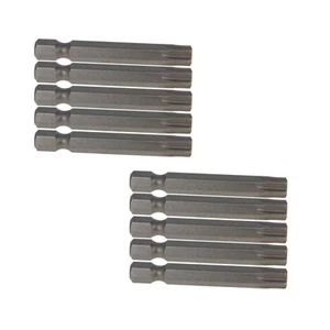 Torx Head Screwdriver Bit Set, 1/4 Inch Hex Shank Screwdriver Bits, T40 Magne... - Picture 1 of 8