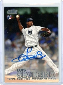 Luis Severino - Yankees - 2016 Topps Stadium Club Rookie Autograph #SCA-LS - Bild 1 von 2