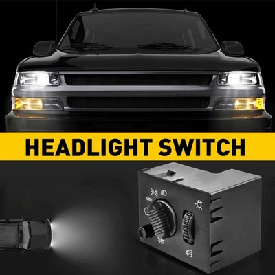1Pcs Headlight Switch For 2003-2006 Cadillac Escalade ESV EXT With Dimmer Switch - Image 1 of 4
