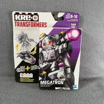 Kre-O Transformers Megatron Kreon Battle Changer Building Toy Hasbro 75 Pcs New - Image 1 of 3