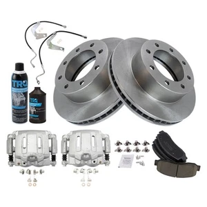 TRQ BKA72366 Brake Kit For Ford F-350 Super Duty 2008-2009 Front 5C3Z2001AA - Picture 1 of 12
