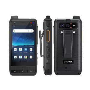 UNIWA F400 4G Zello Walkie Talkie  4"  5.0MP 13MP 4350mAh 15W PoC Radio SOS NFC - Picture 1 of 19