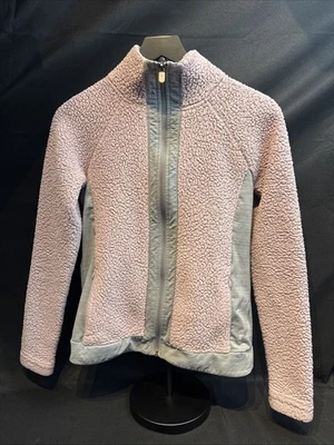 Chaqueta Sherpa Fila Sports para Mujer XS Rosa Imitación Piel Cremallera con Bolsillos con Cremallera Foto 1 de 4