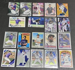 Colorado Rockies 183 card lot RC Rookies Inserts Parallels Base 1st Bowman - Picture 1 of 24