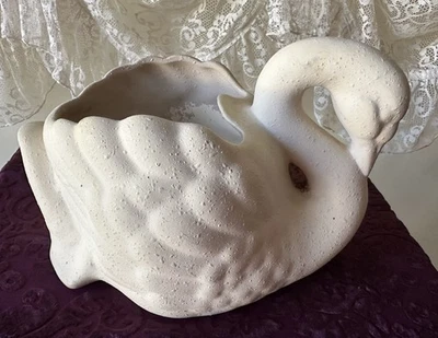 Vintage 50’s  Swan Figurine Vase Planter  - image 1 of 4