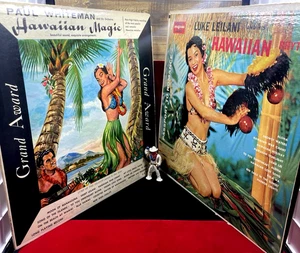 Günstige aber tolle hawaiianische Musik-LPs ~ 2 Stück ~ hawaiianische Magie & hawaiianischer Rhythmus - Bild 1 von 5