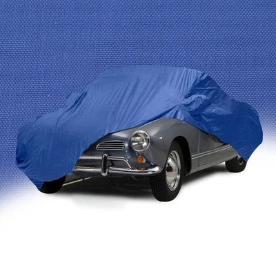 Cubierta básica azul de coche para VW Karmann Ghia 1956-1974 uso interior/exterior ligero Foto 1 de 4