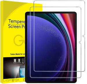 Tempered Glass Screen Protector For Samsung Galaxy Tab S9 Plus 12.4" X810 X816B - Picture 1 of 25