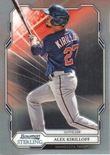 2019 Bowman Sterling Prospects Baseball #BPR-12 Alex Kirilloff