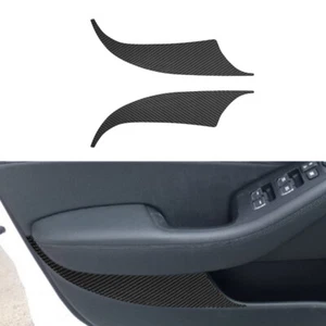 Cubierta de panel de puerta delantera de fibra de carbono 2 piezas para Kia Cadenza 2014-2016 - Imagen 1 de 16