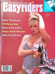 Easyriders Magazine MAY 1986 David Mann Art Poster Motorcycles & Biker Life - Imagen 1 de 9