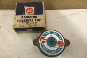 NOS AC DELCO BMC MK1 MINI Cooper S MGC RILEY Elf RB-10 10lbr KÜHLERDECKEL - Bild 1 von 5