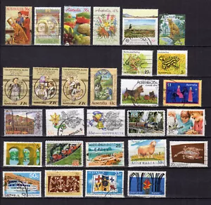 Australie un lot de 25 timbres oblitérés /TE5305a - Imagen 1 de 1