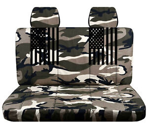 Truck Seat Covers Fits Nissan Frontier 1997-2002 Ranger Camouflage Bench Cover