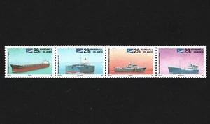 OPC 1992 Marshall Islands Ships Set Strip of 4 Sc#414-417a MNH 49425 - Picture 1 of 1