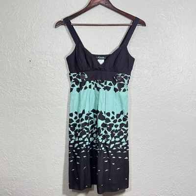 Vintage Y2K City Triangles Mini Dress Sz 5/6 Babydoll 90s Fairy Grunge Sundress - Image 1 of 4