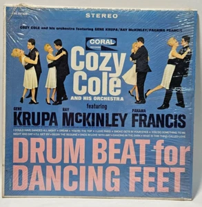 Cozy Cole & His Orchestra - Drum Beat For Dancing Feet Krupa EX - Ultrasonic Cln - Picture 1 of 4