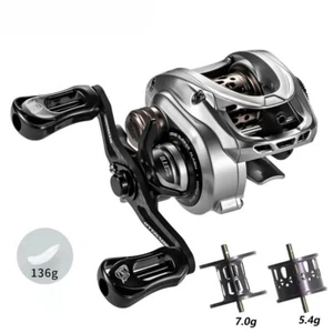 136g Ultralight Baitcasting Fishing Reel 7.1/8.1 Gear Ratio 4KG Power Baitcaster - Picture 1 of 26