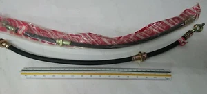 Two pieces Front Brake Hoses for Isuzu 23D L=52.5cm,  OEM 8-94122-605-0 - Picture 1 of 1