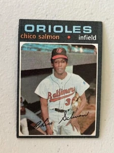 1971 Topps #249 CHICO SALMON  EX SHIPS FREE - Picture 1 of 2