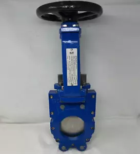 Henry Pratt Knife Gate Valve LVC Figure 53 Size 4" Max TEMP 180F CWP 150PSI - Picture 1 of 2