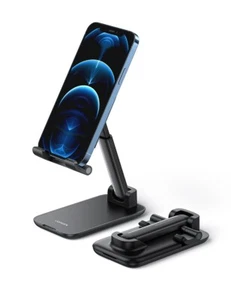 UGREEN LP373 faltbarer verstellbarer Handyständer (schwarz) iPhone Samsung Huawei - Bild 1 von 11