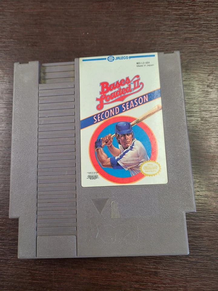 Bases Loaded II: Second Season (Nintendo Entertainment System, 1990) Tested - Image 1 of 3