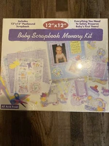 Baby Scrapbook Memory Kit"Baby 11785 Remember When~Acid Free - Picture 1 of 3