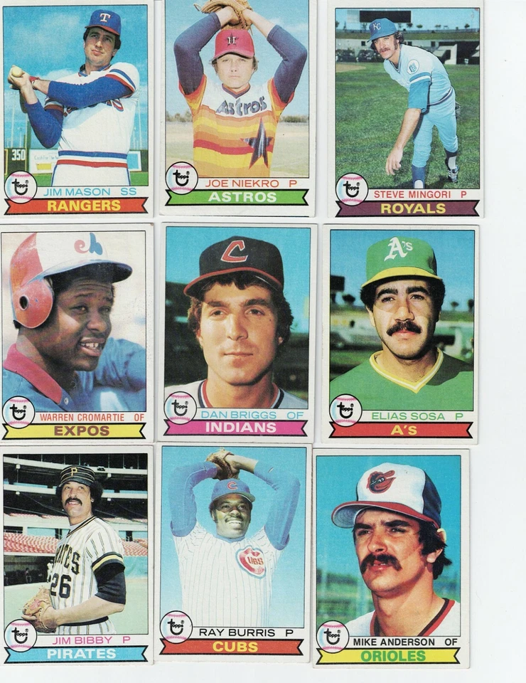 1979 Topps Baseball Complete Your Set 1-250 - Image 1 of 1