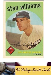 1959 Topps #53 Stan Williams - Picture 1 of 2