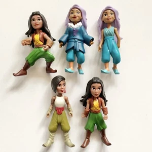Lote de 5 figuras de acción Raya and the Last Dragon Hasbro topper para pastel 3"" Namaari Sisu - Imagen 1 de 8