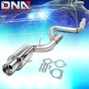4"MUFFLER TIP STAINLESS STEEL EXHAUST CATBACK SYSTEM FOR 00-05 MIT ECLIPSE V6 - Picture 1 of 6
