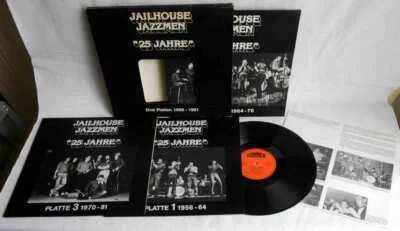 3LP Jailhouse Jazzmen: 25 Jahre Drei Platten - 1956 - 1981 (Summer 8101/03)  - Bild 1 von 2