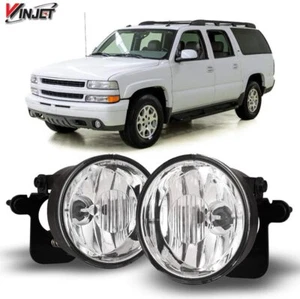 Luces antiniebla Winjet estilo fábrica lente transparente - se adapta a Chevrolet Tahoe Z71 2003-2006 - Imagen 1 de 6