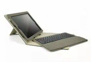 Apple iPad 2/3/4 Lavish Connect Folio Stand Case + Bluetooth ( Slightly Marked ) - Picture 1 of 6