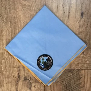 2013 Boy Scout National Jamboree ADULT LEADER Blue Neckerchief. Very Rare, Mint! - Picture 1 of 1