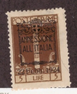 Italy Fiume Scott# 207 MH - Picture 1 of 1