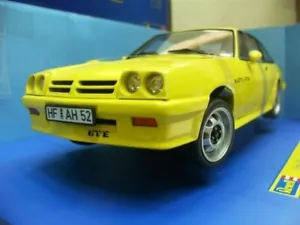 WOW EXTREMADAMENTE RARO Opel Manta B2 GT/E 1982 Amarillo 1:18 Revell-Auto Art/MGA/400 - Imagen 1 de 4