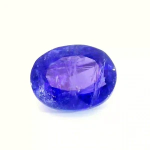 13.27 carat-NATURAL TANZANITE  PURPLE BLUE OVAL CUT 15X12 MM  LOOSE GEMSTONES - Picture 1 of 9