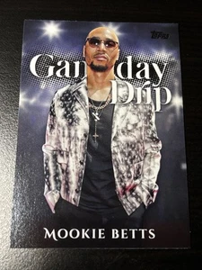 2025 Topps Series 1 Celebration - Mookie Betts Gameday Drip #GD-1 Dodgers - Picture 1 of 8