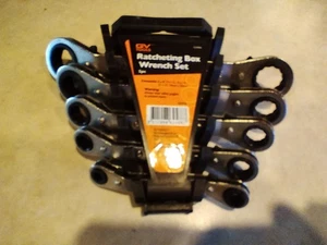 GV Tools Ratcheting Box Wrench Set 5 Piece - GV046 - Foto 1 di 6