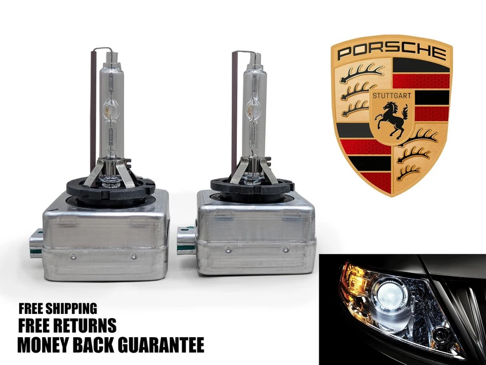OEM HID Xenon Headlight Bulb for PORSCHE MACAN 2015-2018 Low Beam Set of 2 - Image 1 of 1