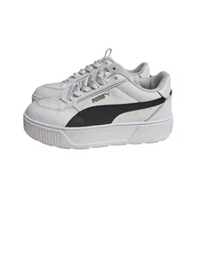 Zapatilla deportiva para mujer PUMA Karmen Rebelle talla 8,5 Puma blanca Puma negra - Imagen 1 de 10