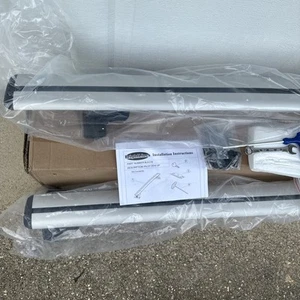 BRIGHTLINES Cross Bars Compatible For 2016-2022 Honda Pilot W/O Roof Rails - Picture 1 of 8