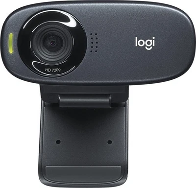 Logitech HD C310 USB Webcam 1280x720 30fps 0.9MP V-U0015 860-000443 - Bild 1 von 4