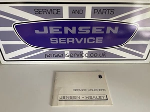 JENSEN HEALEY - ORIGINAL SERVICE BOOK "New old stock" - Bild 1 von 23