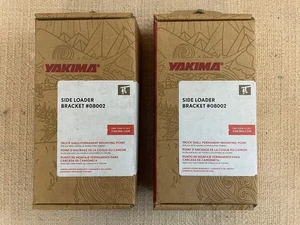 Set x 4 NEW Yakima Side Loader Bracket #08002 Truck Shell Mount Raingutter Tower - Picture 1 of 1