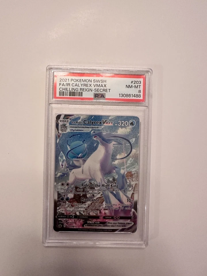 Ice Rider Calyrex VMAX (Alternate Art Secret) 203/198 Swsh06: Sword & Shield... - Image 1 of 1