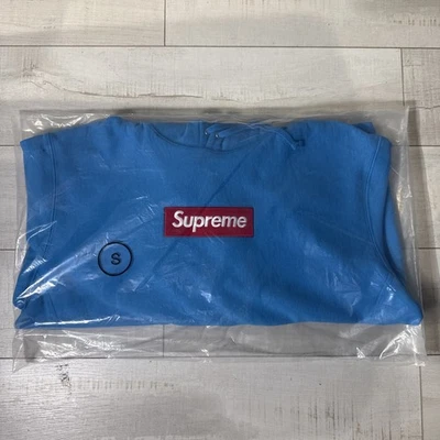 Sudadera con Capucha Pequeña - Supreme Box Logo (FW25) Rojo Teal ENVÍOS Hoy EN MANO Foto 1 de 4